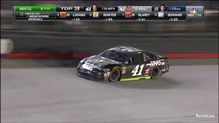 Monster Energy NASCAR Cup Series Bristol August 2018 Last Laps Finish