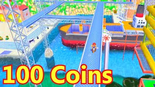 Super Mario Sunshine 100 Coins Ricco Harbor (Nintendo Switch) (Super Mario 3D All Stars)