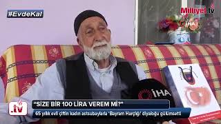 65 YILLIK EVLİ ÇİFTİN KADIN ASTSUBAYLARLA ‘BAYRAM HARÇLIĞI’ DİYALOĞU GÜLÜMSETTİ