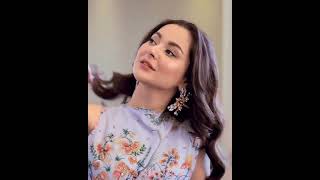 Hania Aamir-Pakistani Model - violet long dress #haniaamir #shorts