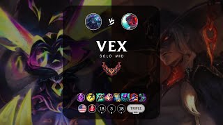 Vex Mid vs Yone - NA Grandmaster Patch 14.6