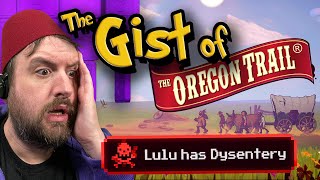 OH NO!! Lulu has DYSENTERY! ☠ The GIST of The Oregon Trail #theoregontrail #oregontrail