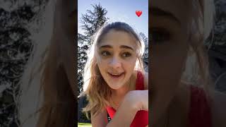 Lizzy Greene's thankful for birthday wishes🥳🧡