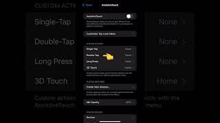 How to take screenshot with one hand on iPhone