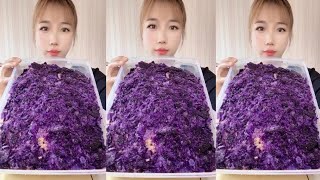 🧊❄️🥶Mukbang ice/shaved ice/crushed hard ice/ice Asmr/eating ice/sound crunchy