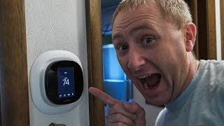 The NEW ecobee Smart Thermostat Full Install