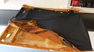 Fixing BMW Sagging headliner