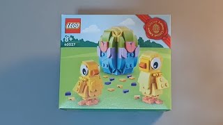 LEGO Seasonal Easter Chicks 40527  | Speed Build