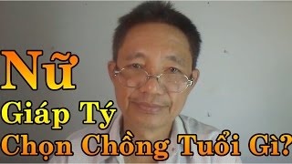 Nữ Giáp Tý chọn Chồng Hợp Tuổi