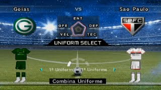 CAMPEONATO BRASILEIRO SÉRIE A -RODADA #11 GOIÁS X SÃO PAULO - BOMBA PATCH 2024 - GAMEPLAY PS2.