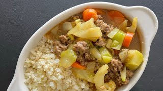 Beef Curry with Mixed Vegetables