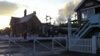 A1, 60163, Tornado exits Grosmont station for the NYMR, MPD.