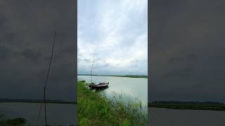 বর্ষার আগমন | Arrival of Monsoon #rain #moonsoon #boat #river #shorts #shortvideo #ytshorts #nature