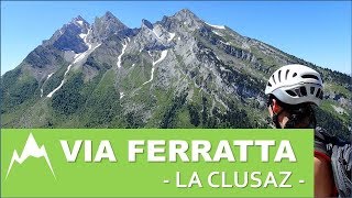 Via Ferrata - La Clusaz 06 2018