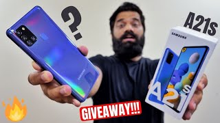 Samsung Galaxy A21s Unboxing & First Look - Infinity-O Display | 5000mAh | 48MP | #poptachnical