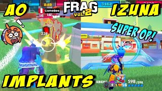 🔥 IZUNA + AO IMPLANTS MAXED 🎯 #FRAG PRO SHOOTER