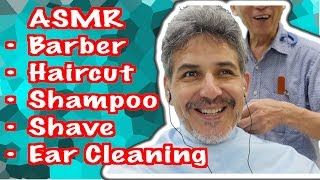 ASMR BARBER BAIKADOU -- 55 Years Experience! - (Chair POV) Binaural Video