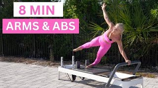 8 MIN INTERMEDIATE PILATES REFORMER WORKOUT