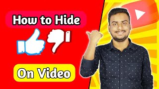 How to Hide like and Dislike on YouTube video | like and Dislike kaise hide karein