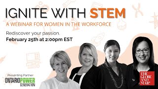 Ignite with STEM - A Webinar for Women in the Workforce (2)