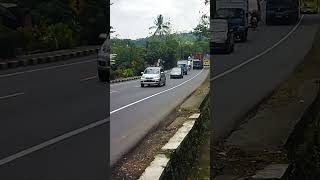 toyota dyna overtake truk trailer #shorts  #toyota