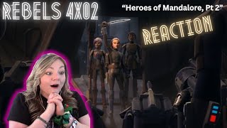 Star Wars Rebels 4x02 "Heroes of Mandalore, Pt 2" - reaction & review