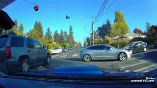 Seattle Bad drivers/pedestrians compilation 3