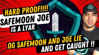 Safemoon Joe Get's PAID by OGSafemoon to shill and LIES about it - HARD PROOF!