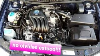 armado de motor de vw bora/jetta 2.0 tips y consejos