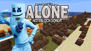 Marshmello - Alone (Noteblock song)