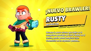 😍 ¡¡¡EL NUEVO BRAWLER RUSTY ESTÁ AQUÍ!!!🎁|GRATIS REGALOS Brawl Stars