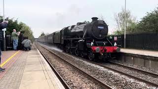 Black 5 44871 Powers Through Narborough 1Z79 6/4/2024