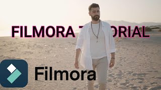 Filmora Tutorial Text Behind