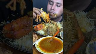 Big size prawn curry eating #shorts