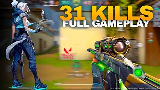 Valorant Mobile JET 31 Kills Full Gameplay🤯 Open Beta Soon?#valorantmobile #letsbuildvalocommunity