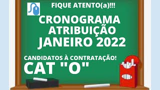 NOVO CRONOGRAMA ATRIBUIÇÃO 2022