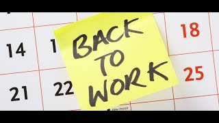 Tero Tip: Do you really want to Return to Work?