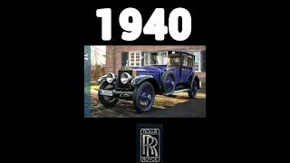 Evolution of Rolls Royce l(1940-2023)I #shorts #rollsroyce #rollsroycelovers #mahindra #bolero #thar