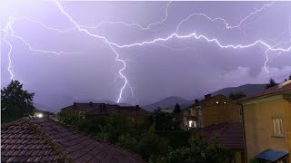 Rain Sound🔸 Thunderstorm and rain music for meditation