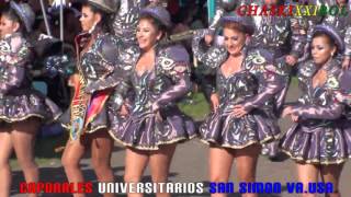 CAPORALES UNIV. SAN SIMON - FESTIVAL BOLIVIANO  2015