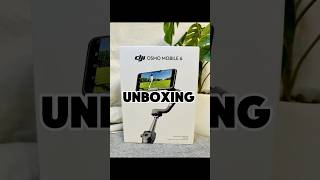 DJI Gimbal Mobile 6 Unboxing 🔥#gadgets #dji #djigimbal #indianstudents #love #gadgetsshorts