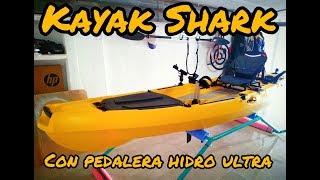 Kayak SHARK con pedalera HIDRO ULTRA