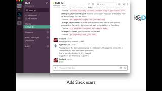 Work A PagerDuty Incident in Slack