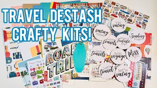 #CraftyGoals2024 Travel Destash Crafty Kits! Use Your Crafty Stash! Etsy restock item!