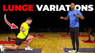 1 MINUTE Lunge and Pull Apart Exercises For Legs and Posture | Resistance Bands Workout