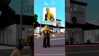 making CW flash characters in Roblox Brookhaven!!! #shorts #roblox