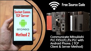 How to make Android App for PLC communication (With Android Studio) #Mitsubishi PLC #Android Studio