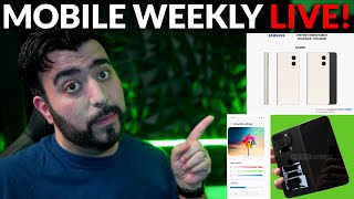 #MobileWeekly Live Ep 447 - Galaxy S24 Feb Update, Galaxy Fold Roll, Pixel Fold 2 & More Tech News