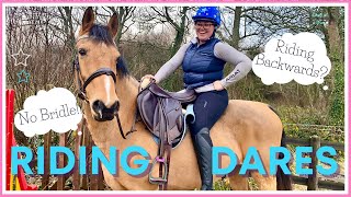 RIDING DARES | I’m such a whimp 😂 | Diary Of A Dun