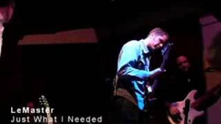 LeMaster - Just What I Needed (Cars cover) @ Luigi's Fungarden 09.27.08 w/ Electric Jellyfish and Ghost Echoes